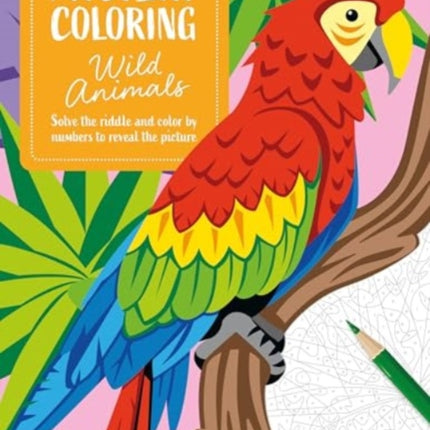 Mystery Coloring Wild Animals