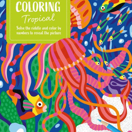 Mystery Coloring Tropical