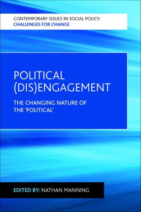 Political DisEngagement