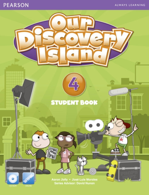 Our Discovery Island American Edition Students Book with CDrom 4 Pack