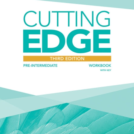 Cutting Edge 3rd Edition Pre-Intermediate Workbook with Key