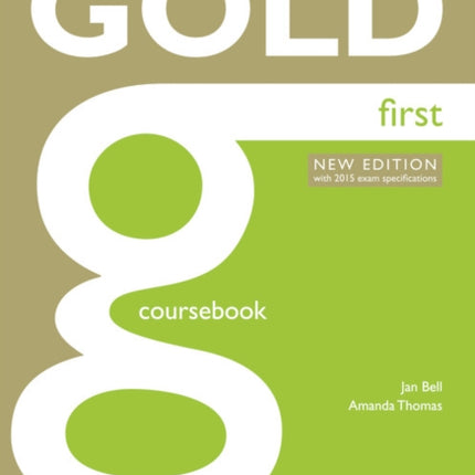 Gold First New Edition Coursebook