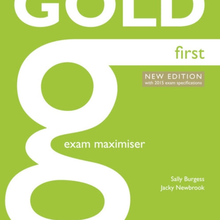 Gold First New Edition Maximiser without Key