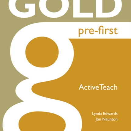 Gold Pre-First Active Teach