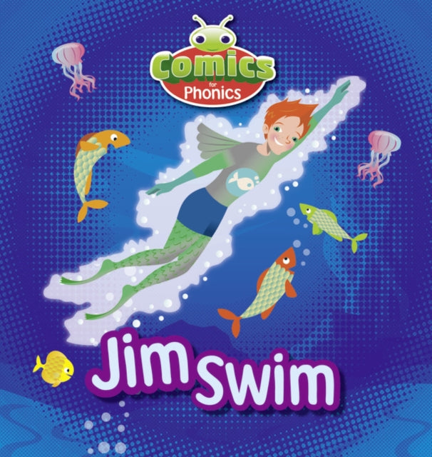 COMICS FOR PHONICS JIM SWIM RED C SET 10