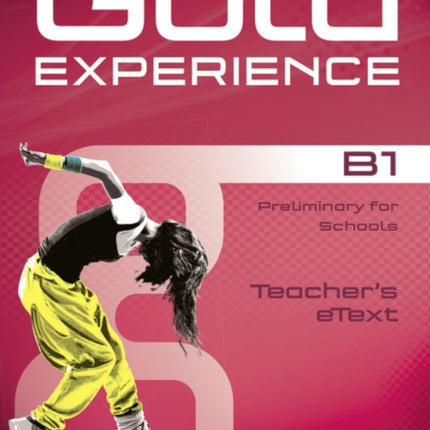 Gold Experience B1 eText Teacher CD-ROM