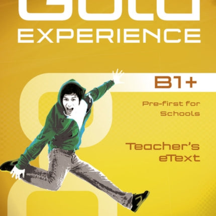 Gold Experience B1+ eText Teacher CD-ROM