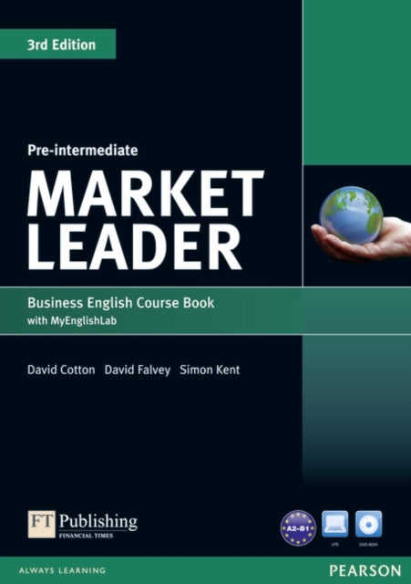 Market Leader 3rd Edition PreIntermediate Coursebook with DVDROM and MyEnglishLab Student online access code Pack