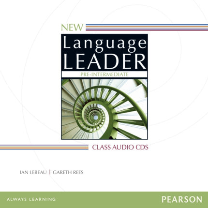 New Language Leader Pre-Intermediate Class CD (2 CDs)