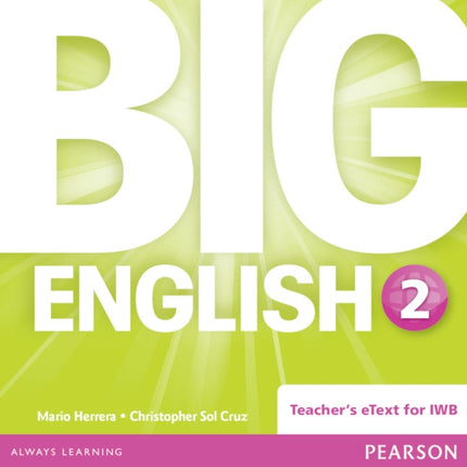 Big English 2 Teacher's eText CD-Rom