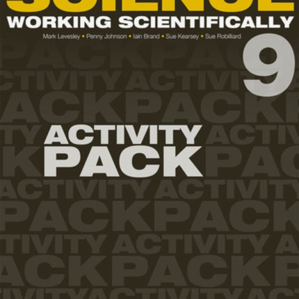 Exploring Science: Working Scientifically Activity Pack Year 9