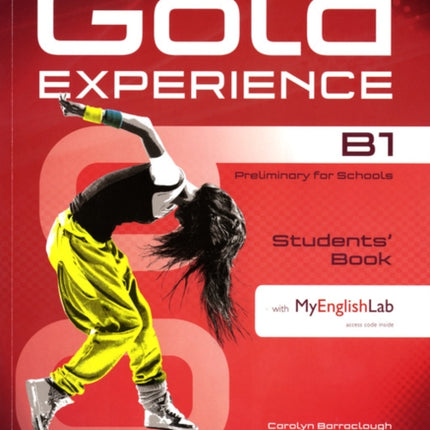 Gold Experience B1 Students Book with DVDROMMyLab Pack