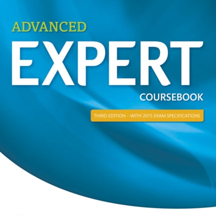 Expert Advanced 3rd Edition Coursebook with CD Pack