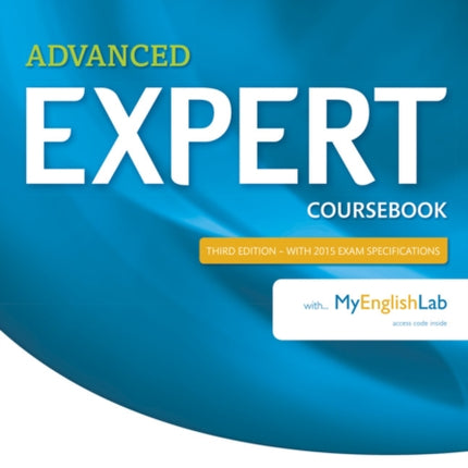 Expert Advanced 3rd Edition Coursebook with Audio