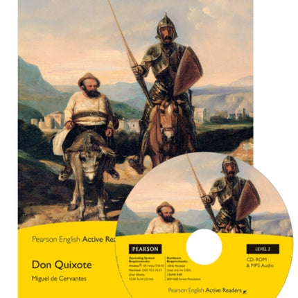 Level 2 Don Quixote Book and MultiROM with MP3