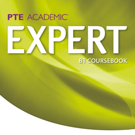 Expert Pearson Test of English Academic B1 Standalone Coursebook: Industrial Ecology