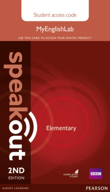 Speakout Elementary 2nd Edition MyEnglishLab