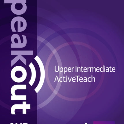 Speakout Upper Intermediate 2nd Edition Active Teach