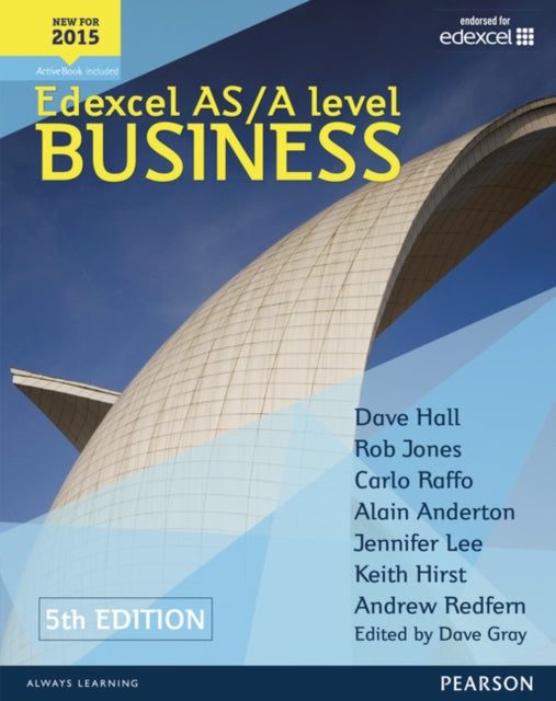 Edexcel ASA level Business 5th edition Student Book and ActiveBook