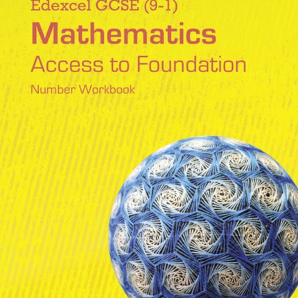 Edexcel GCSE 91 Mathematics  Access to Foundation Workbook Number Pack of 8