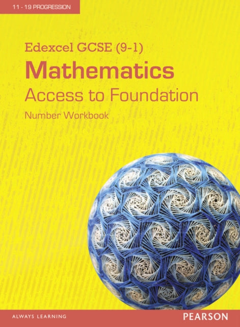 Edexcel GCSE 91 Mathematics  Access to Foundation Workbook Number Pack of 8