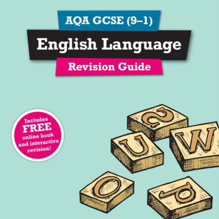 Pearson REVISE AQA GCSE English Language Revision Guide incl. online revision  for 2025 and 2026 exams