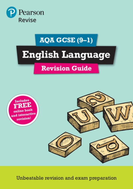 Pearson REVISE AQA GCSE English Language Revision Guide incl. online revision  for 2025 and 2026 exams