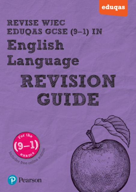 Pearson REVISE WJEC Eduqas GCSE English Language Revision Guide incl. online revision  for 2025 and 2026 exams