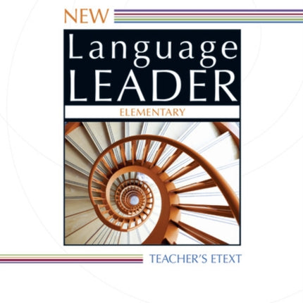 New Language Leader Elementary Teacher's eText DVD-ROM