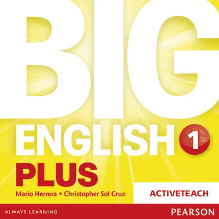 Big English Plus American Edition 1 Active Teach CD