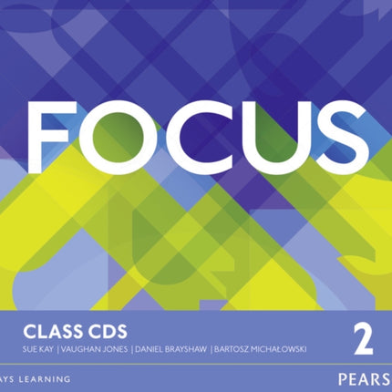 Focus BrE 2 Class CDs