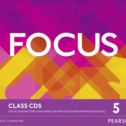 Focus BrE 5 Class CDs