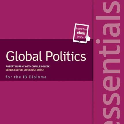 Pearson Baccalaureate Essentials Global Politics print and ebook bundle