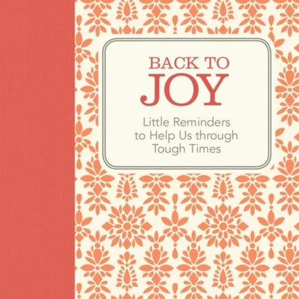 Back to Joy Little Reminders to Help Us through Tough Times