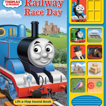 Thomas & Friends: Railway Race Day Lift-a-Flap Sound Book