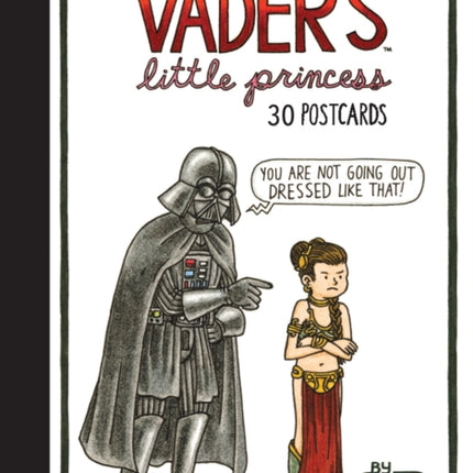 Vader's Little Princess Postcards