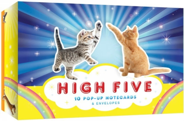 High Five 10 Popup Notecards  Envelopes