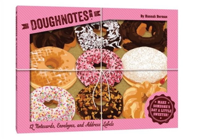 Doughnotes: 12 Notecards, Envelopes, and Address Labels