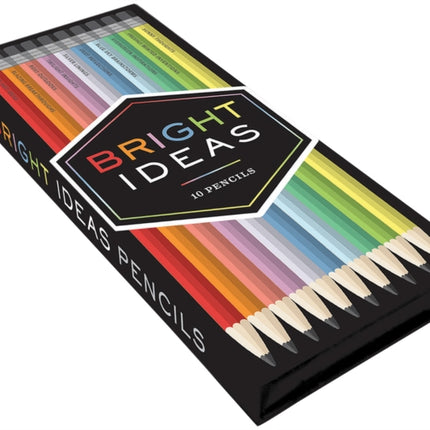 Bright Ideas Pencils: A Pencil Set with 10 Shades of Inspiration