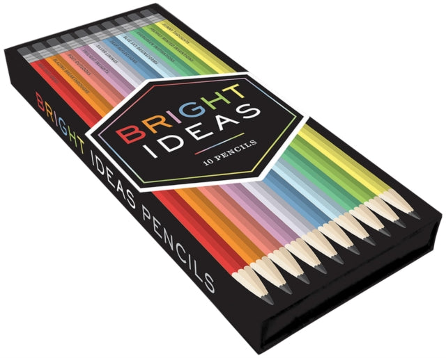 Bright Ideas Pencils: A Pencil Set with 10 Shades of Inspiration