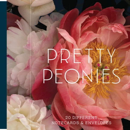 Pretty Peonies: 20 Different Notecards & Envelopes