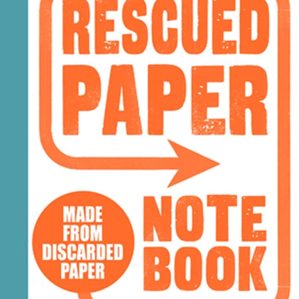 Rescued Paper Notebook, large