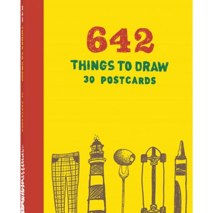 642 Things to Draw: 30 Postcards