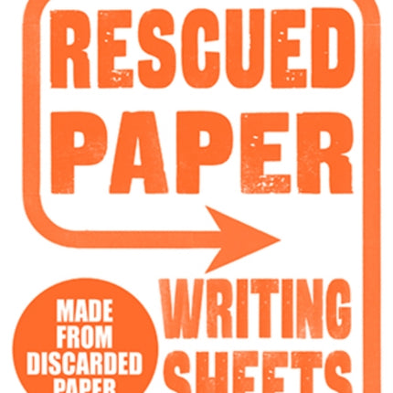 Rescued Paper Writing Sheets