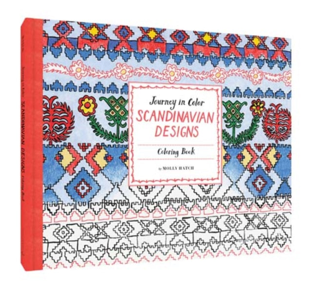 Journey in Color: Scandinavian Designs Coloring Book: Coloring Book