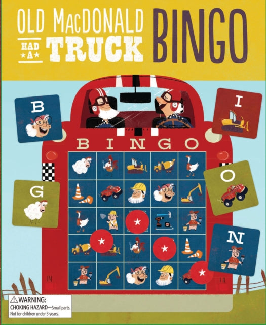 Chronicle Books Old MacDonald Had a Truck Bingo