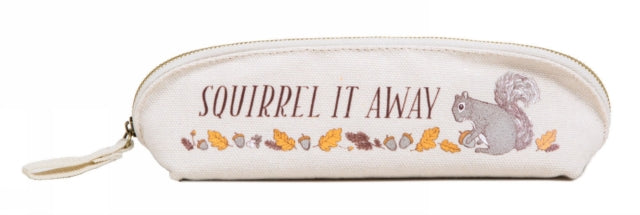 Have a Little Pun Squirrel it Away Pouch