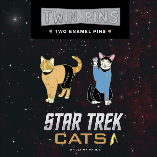 Star Trek Cats Twin Pins