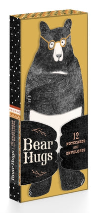 Bear Hugs 12 Notecards and Envelopes