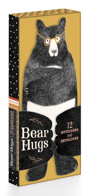 Bear Hugs 12 Notecards and Envelopes
